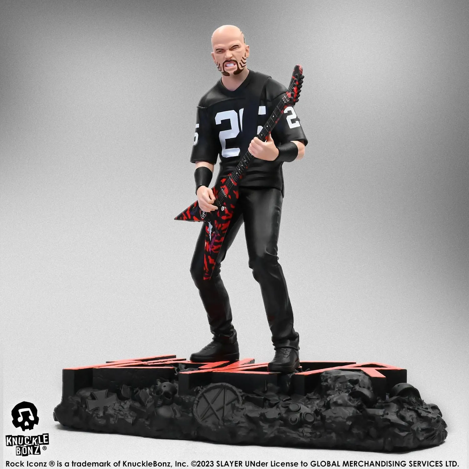 Game Physics Difficulty Conquer Knucklebonz Slayer Rock Iconz Kerry King II Statue