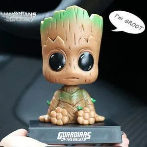 Indoor Play Art Design BOBBLE HEADS FOR CARS_GROOT Action Figure | 13CM |