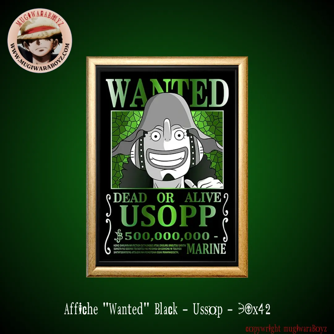 Sherlock Holmes Affiche "Wanted" Black - Ussop