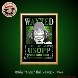 Sherlock Holmes Affiche "Wanted" Black - Ussop