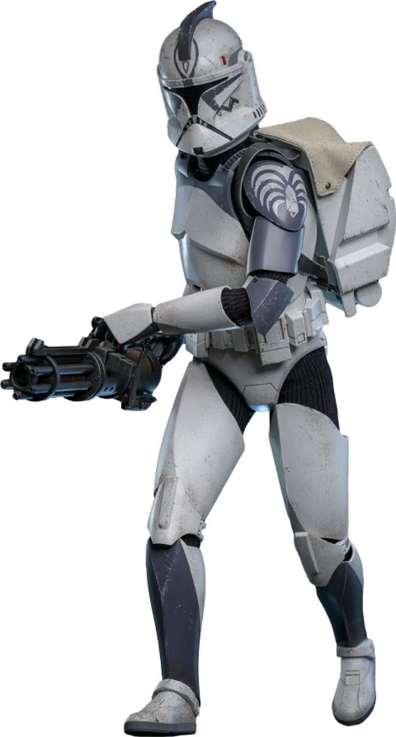 Detective Work Hot Toys 104th Battalion Wolfpack Clone Trooper Deluxe Version - Star Wars: The Clone Wars - TMS143 - 1/6 Scale Collectible Figure
