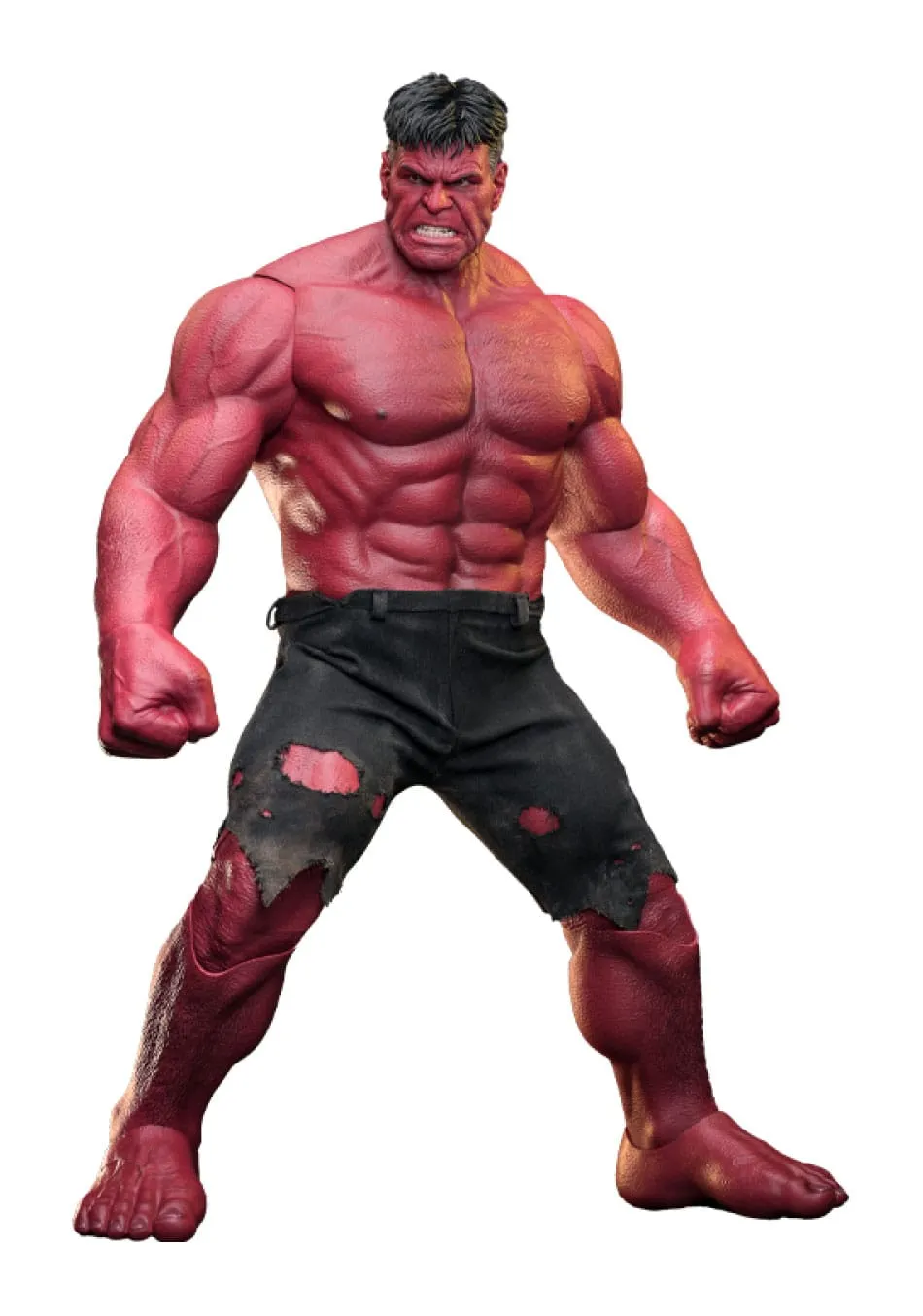 Meditation aid Determination Strengthen Hot Toys Red Hulk - Captain America: Brave New World - MMS797 - 1/6 Scale Collectible Figure