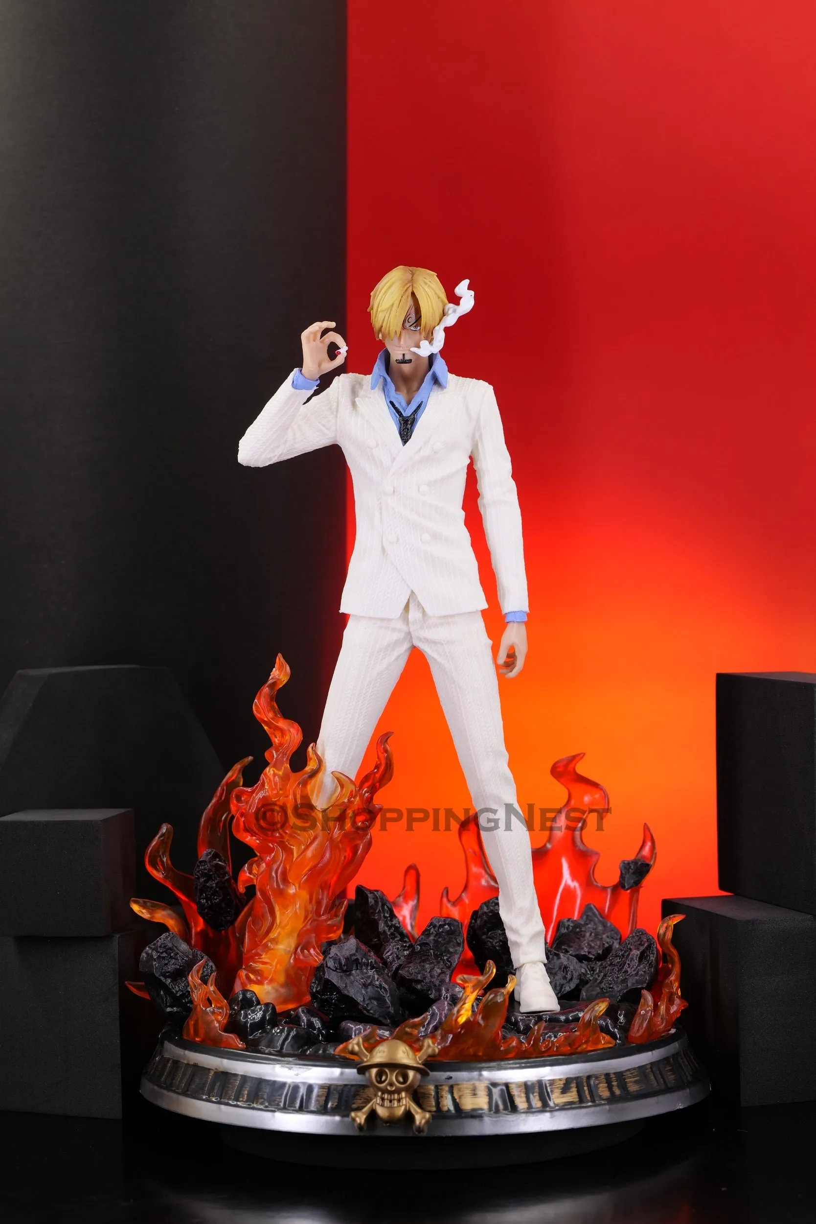 Event specific Game Room One Piece Dream Vinsmoke Sanji Base White Action Figure | 35 CMS  |