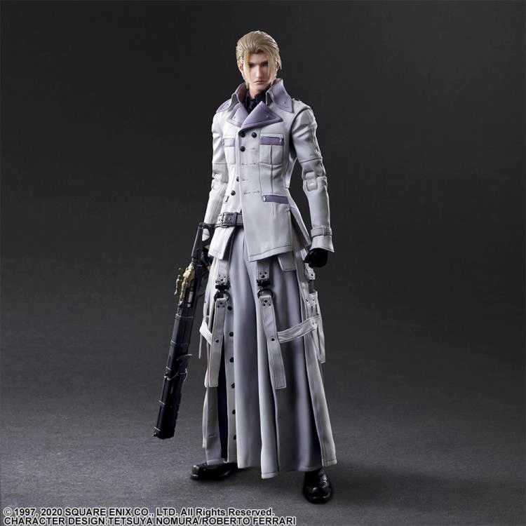 Final Fantasy VII Remake Rufus Shinra Play Arts Kai Action Figure Traditional Craft Living room