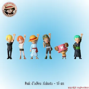 Art Goods Poseable Figure Figurine One Piece - Equipage Mugiwara - Adieu Alabasta