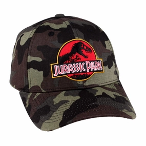 Geek Culture Robot Display Jurassic Park - Logo - Cap (Camouflage)