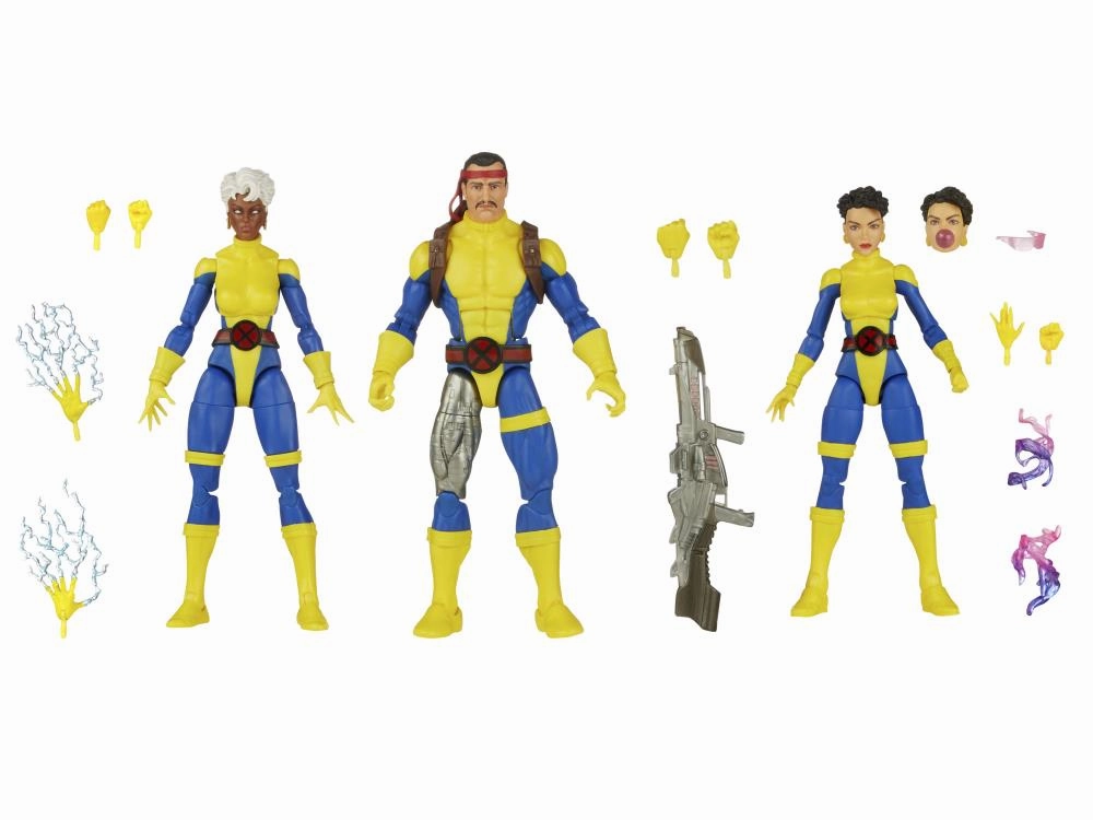 Marvel Legends The Uncanny X-Men 60th Anniversary Forge, Storm, and Jubilee 3 Pack Action Figure Celebrity endorsed Serious Investor