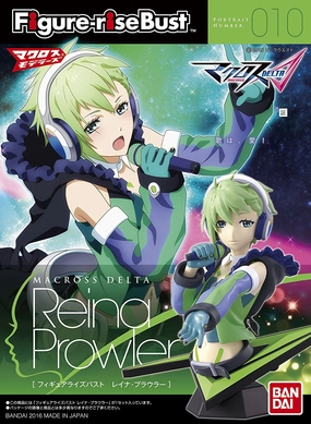 Plastic Statue Macross Figure-Rise Bust #010 Macross Delta Reina Prowler Model Kit