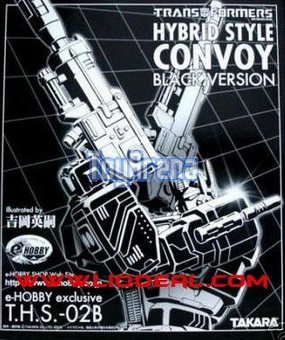 Transformers T.H.S.-02B Convoy / Optimus Prime Hybrid Style E-Hobby Black Version Fantasy Model Fantasy Object