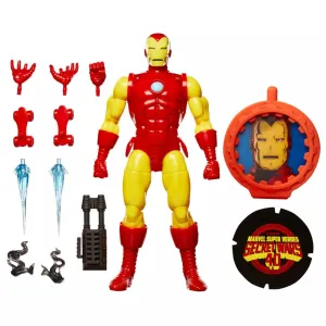 Marvel Legends Secret War Retro Iron Man Action Figure Secondary Market