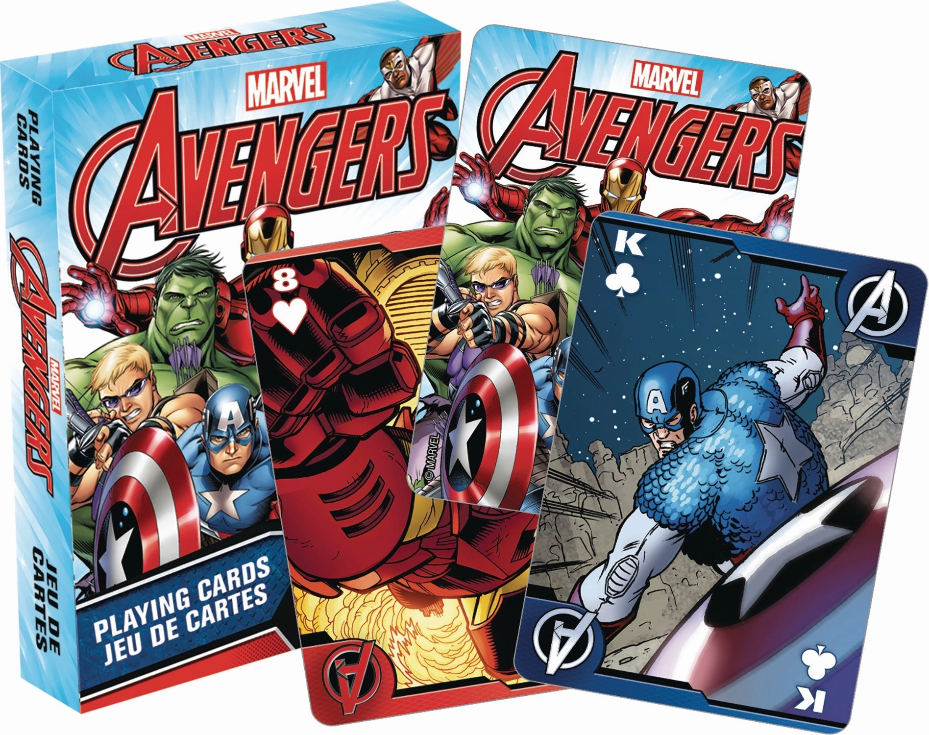 Fan Favorite MARVEL AVENGERS COMICS PLAYING CARDS (NET) (C: 1-1-2)
