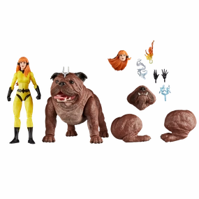 Fantasy Display Marvel Legend Marvel's Crystal and Lockjaw Action Figure