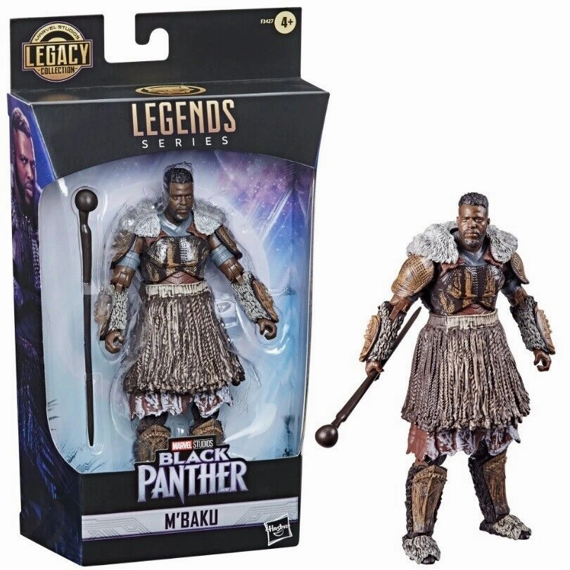 Marvel Legends Black Panther M??Baku 6" Target Excluive Action Figure Decorative Accent