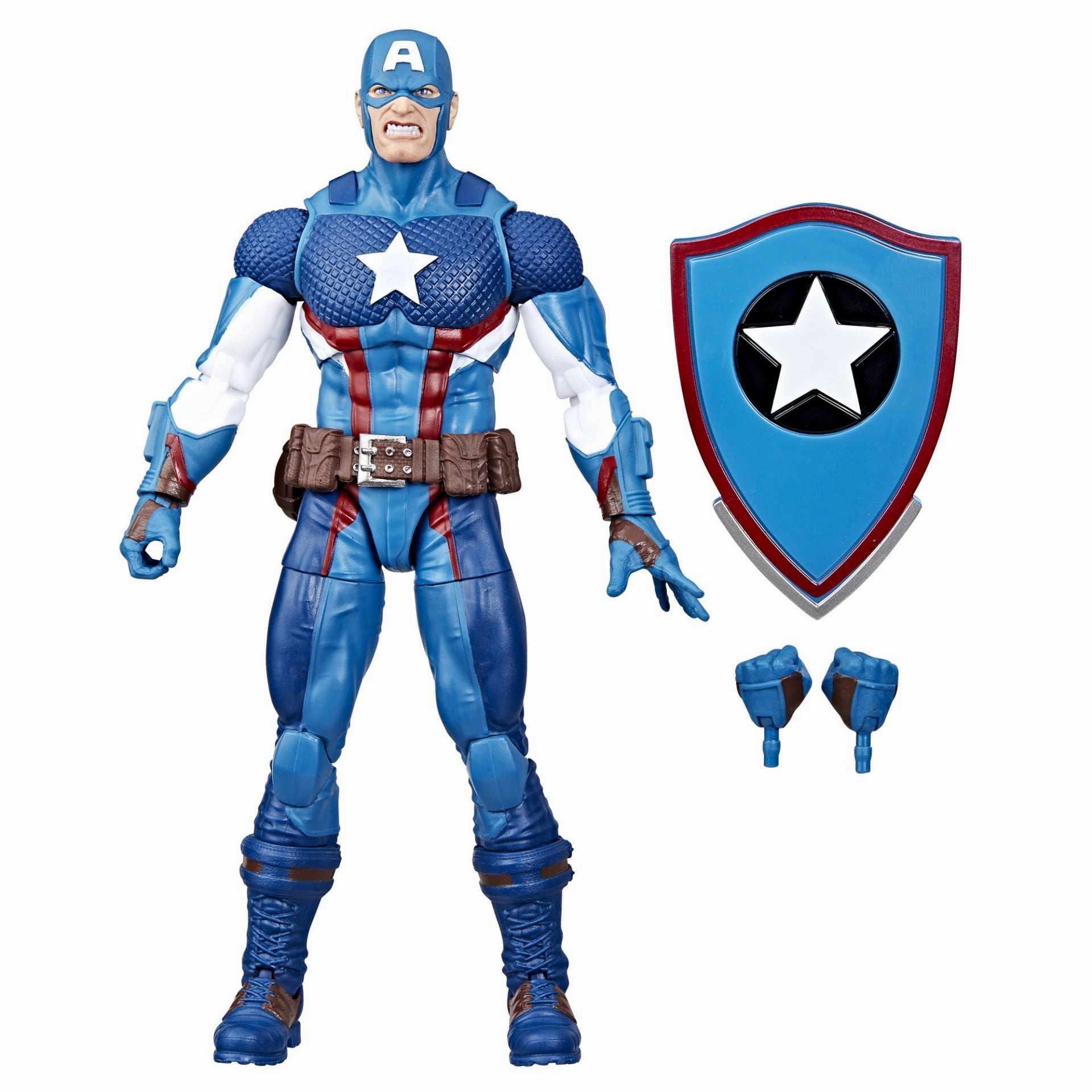 Marvel Legends Captain America (Secret Empire Comics) Action Figure Sound Effect Designer Showcase