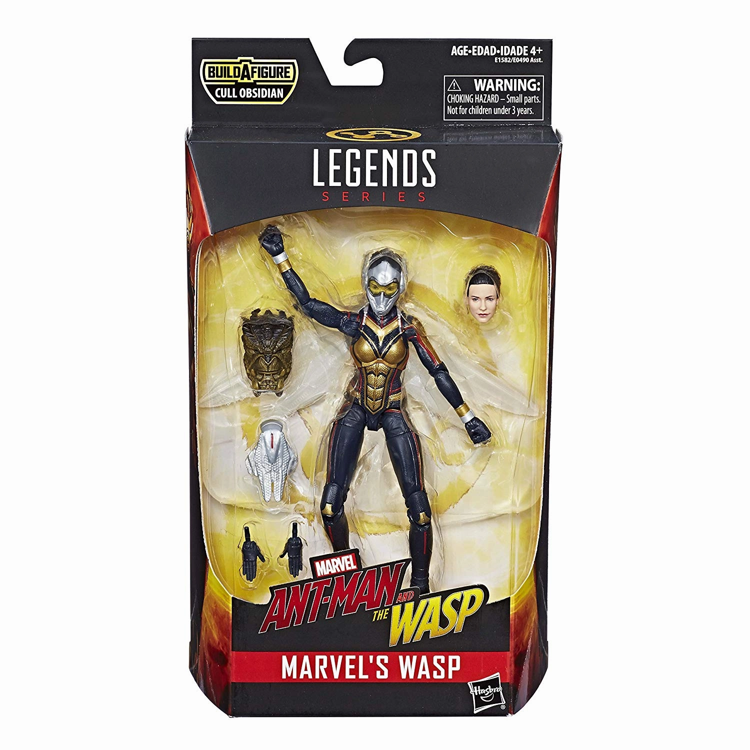 Designer Display Chibi Statue Marvel Legends Marvel's Wasp Ant-Man and The Wasp Cull Obsidian BAF