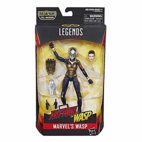 Designer Display Chibi Statue Marvel Legends Marvel's Wasp Ant-Man and The Wasp Cull Obsidian BAF