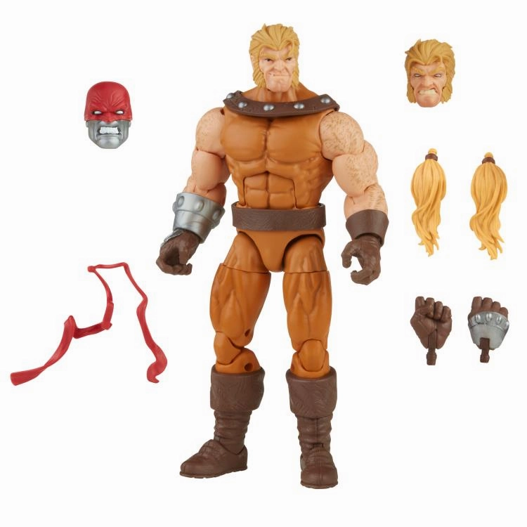 Marvel Legends The Age of Apocalypse Wave 2 Sabretooth (BAF Colossus) Action Figure Robot Figure Designer Toy