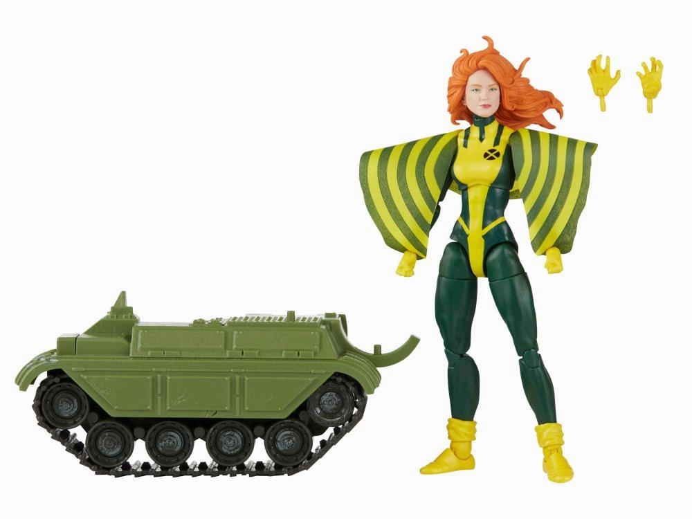 Limited Decor Chibi Showcase Marvel Legends X-Men Wave Siryn (BAF Bonebreaker) Action Figure