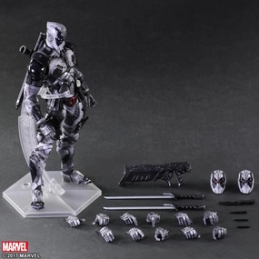 Family friendly Marvel Universe Deadpool Limited Color Ver. (X-Force Color) Variant Play Arts Kai Action Figure