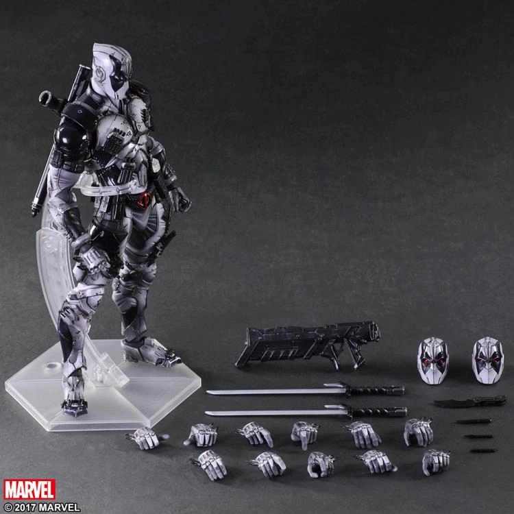 Family friendly Marvel Universe Deadpool Limited Color Ver. (X-Force Color) Variant Play Arts Kai Action Figure