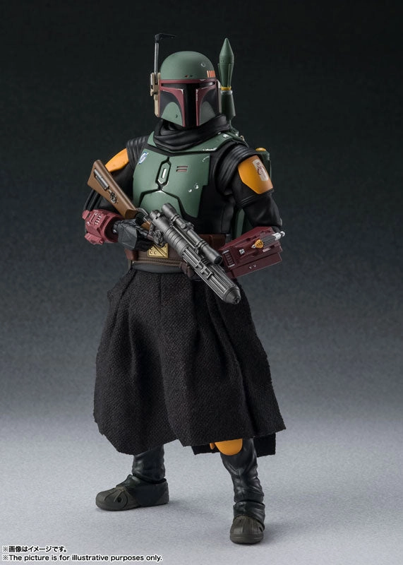 Fantasy Figure Limited Display S.H. Figuarts Star Wars The Mandalorian Boba Fett Action Figure