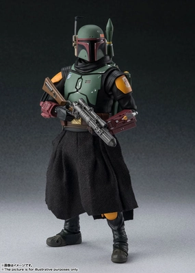 Fantasy Figure Limited Display S.H. Figuarts Star Wars The Mandalorian Boba Fett Action Figure