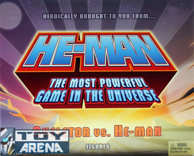 Ancient Sculpture Colorful Decor Mattel Master of the Universe Classic Mini He-Man & Skeletor MOTU SDCC 2013 Exclusive