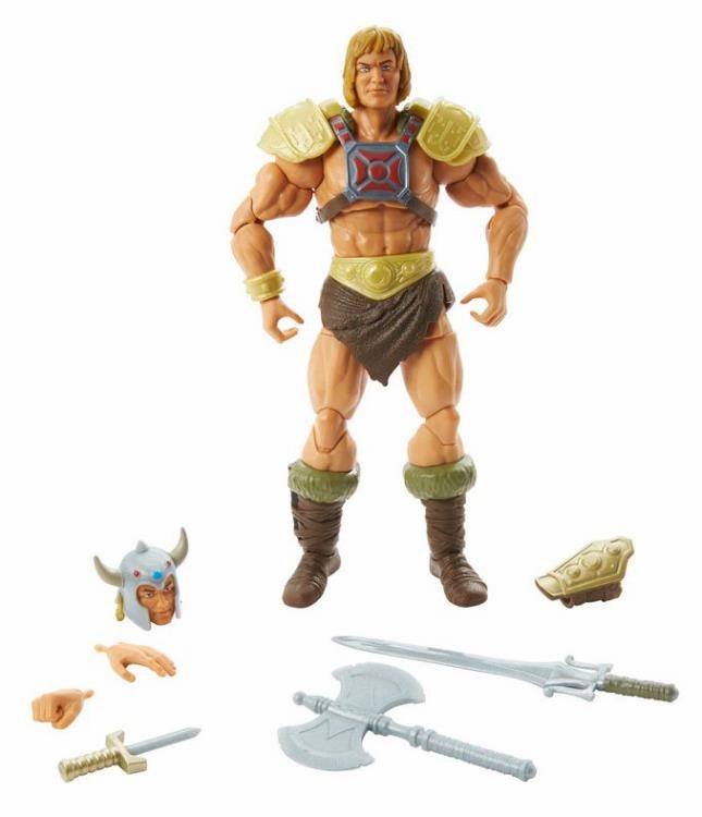 Mattel Master of the Universe: New Eternia Masterverse He-Man (Viking) Action Figure Historical Figure Luxury Collectible