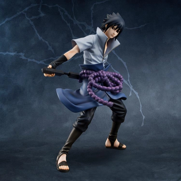 Megahouse G.E.M. Naruto Shippuden Sasuke Uchiha (Reissue) Scale Statue Figure Abstract art