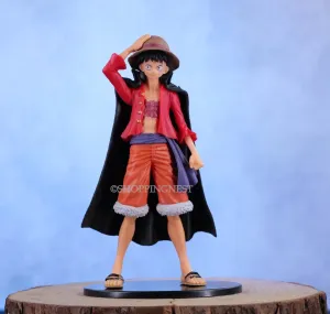 VR Experience One Piece Anime Monkey D. Luffy e Kawaii with Staw Hat Action Figure  | 17cm |
