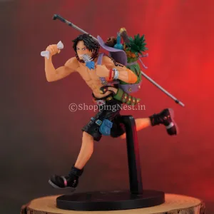 One piece Anime Portgas D Ace Running Figure Action Figurine Collectible | 20 Cm | Legendary Hero Coffee Table
