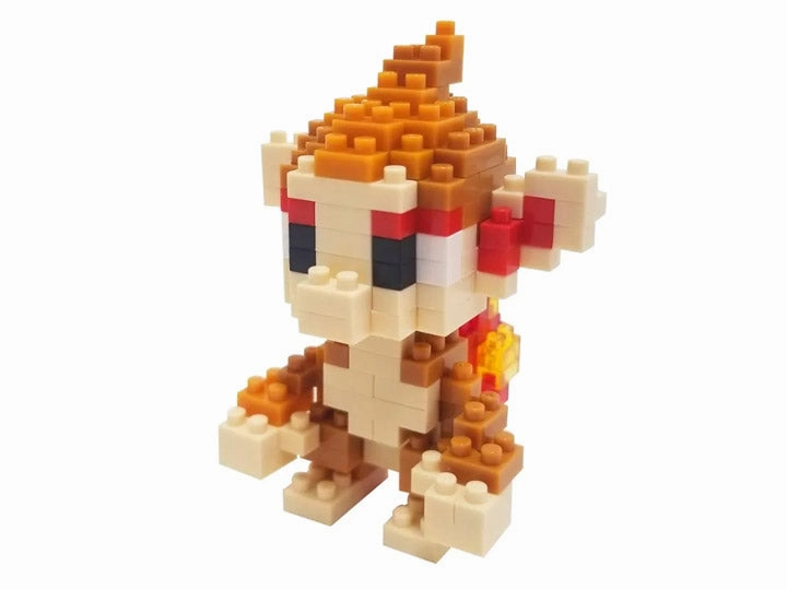 Kawada Nanoblock Pokemon Buildable Chimchar Building Blocks Figure Rococo Sculpture