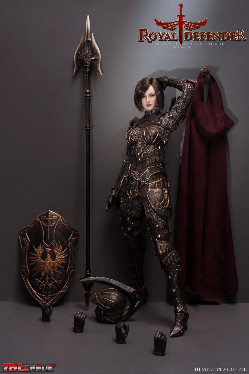 TBLeague Phicen 1/6 Royal Defender (Black) Sixth Scale Action Figure PL2020-172B Limited Creation