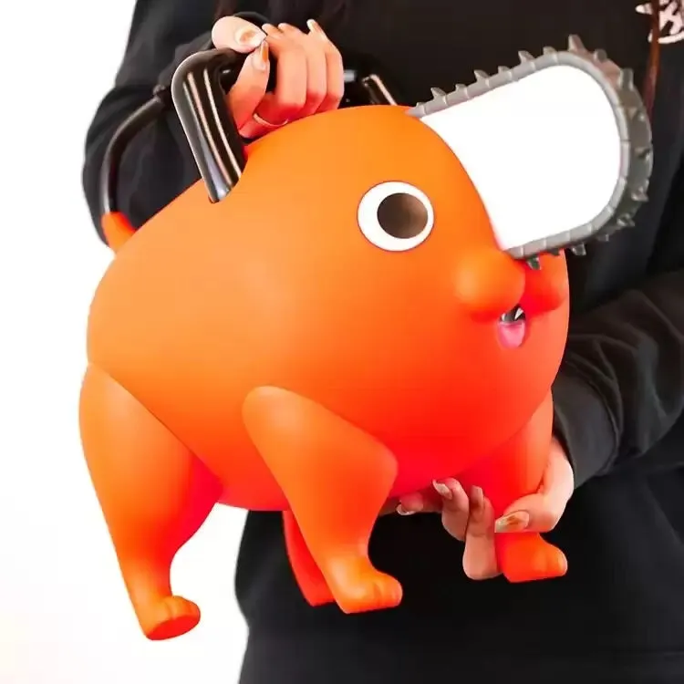 Showpiece Item Hobbyist Community Chainsaw Man Pochita Life Size PVC Vinyl Action Figure (34 Cms)