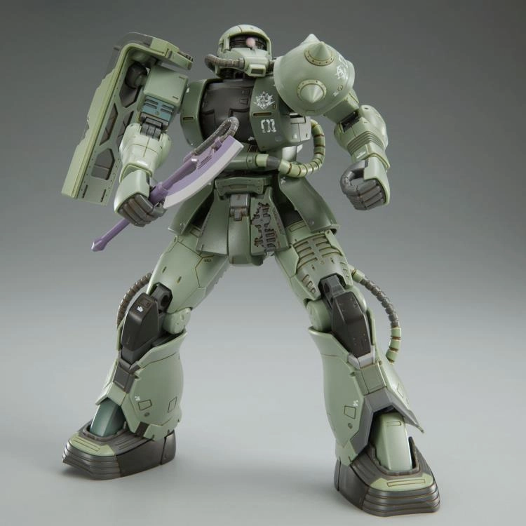 Gundam 1/144 HGUC Gundam Cucuruz Doan's Island MS-06F Zaku II (Cucuruz Doan's Island Ver.) Model Kit Exclusive Weapon Prop Anime Character