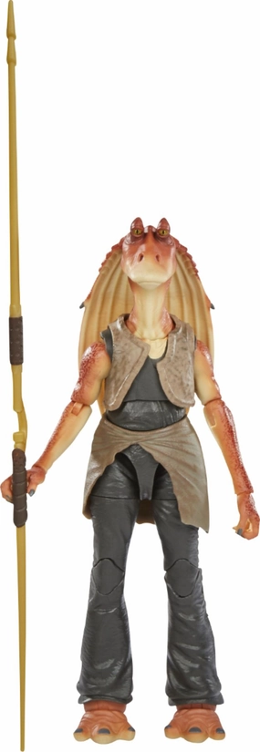 Hasbro Star Wars Black Series 50th Anniversary Episode I Jar Jar Binks 6 Inch Action Figure Loyal Friend Non toxic