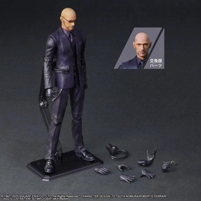 Sculpture Reproduction Final Fantasy VII Remake Rude Play Arts Kai Action Figure