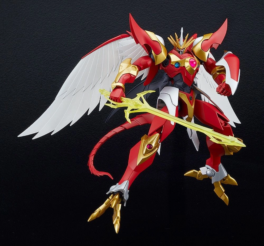 Independent Artist Moderoid Magic Knight Rayearth Combined Rune God Rayearth Model Kit