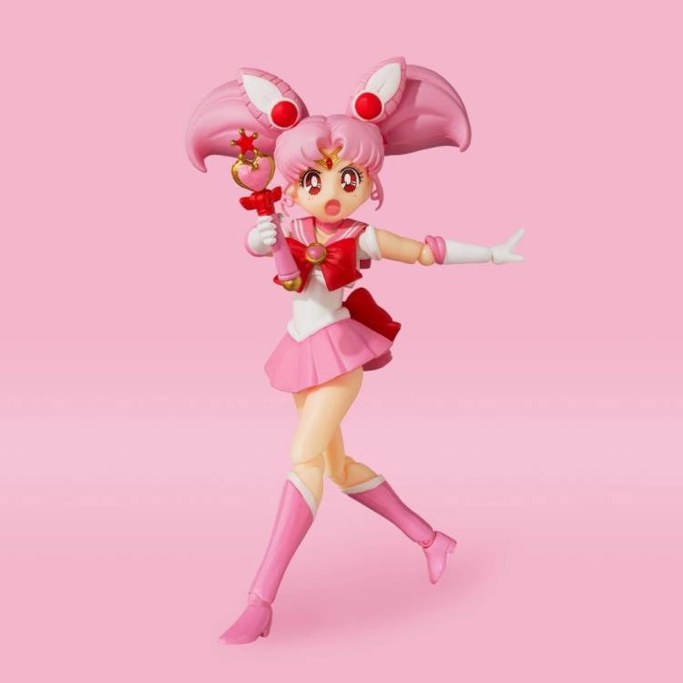 Gift For Her S.H. Figuarts Sailor Chibi Moon Animation Color Edition Sailor Moon Action Figure