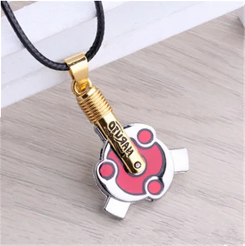 Naruto Anime Metal Pendant |Uchiha Madara Mangekyou Sharingan| Pop Art