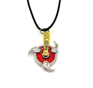 Resilience Foster Fantasy Land Naruto Anime Necklace Sharingan Shape Anime Necklace Spinning