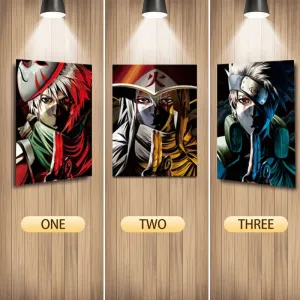 Event specific Naruto Hatake Kakashi Anbu Hokage Shinobi 3D Anime Poster | 40x30 Cms |