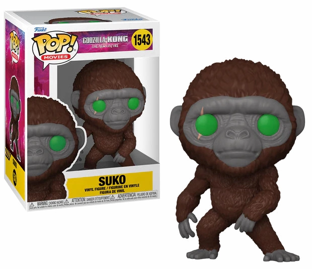 POP! Movies: Godzilla X Kong - The New Empire #1543 Suko Vinyl Figure Superhero Collectible Spring Gift