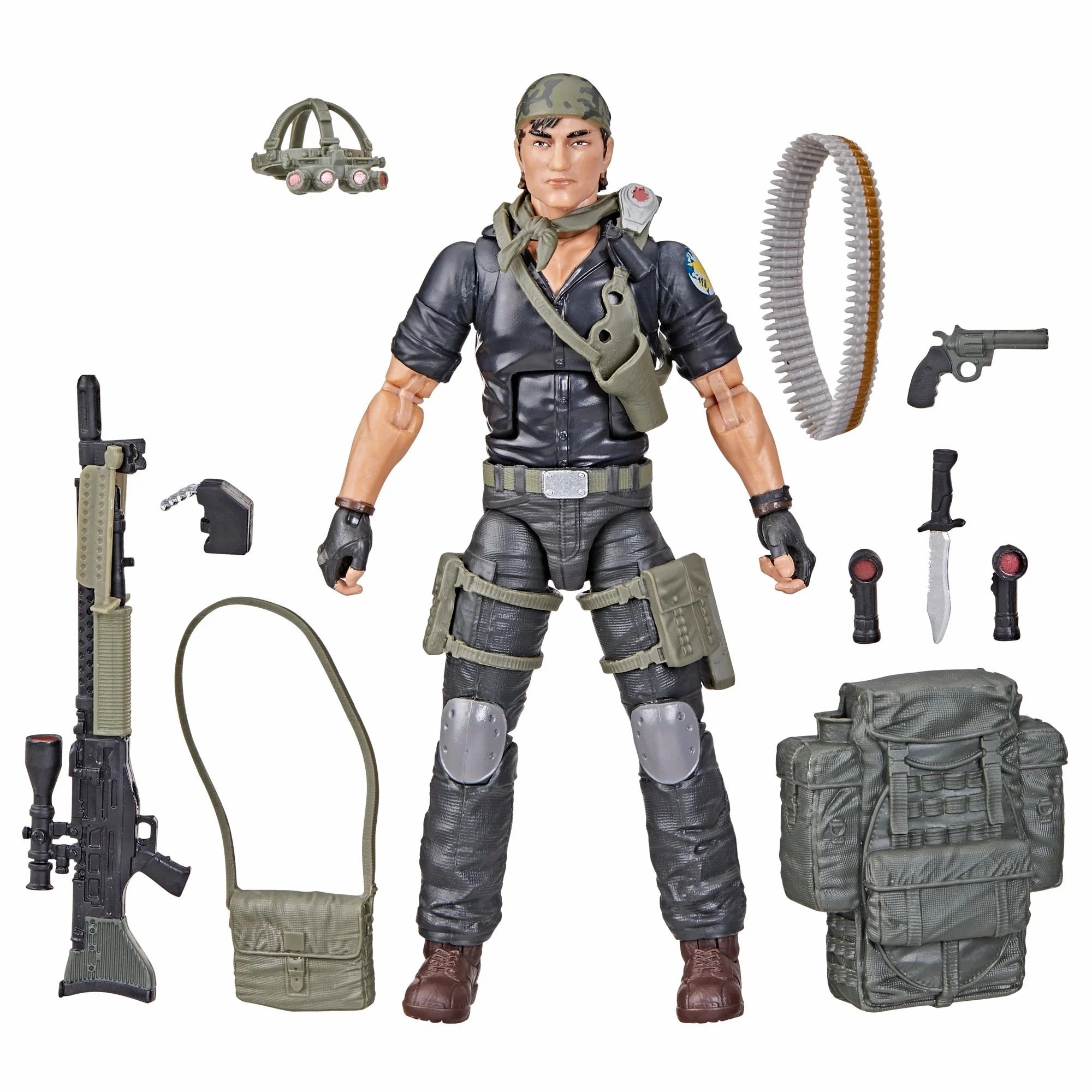 Legendary Status Astronaut Figure Hasbro G.I. Joe Classified Series #107 Tunnel Rat (Night Force) Exclusive Action Figure