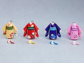 Nendoroid More Dress Up Coming of Age Ceremony Furisode Box Set of 4 Minimalist Design