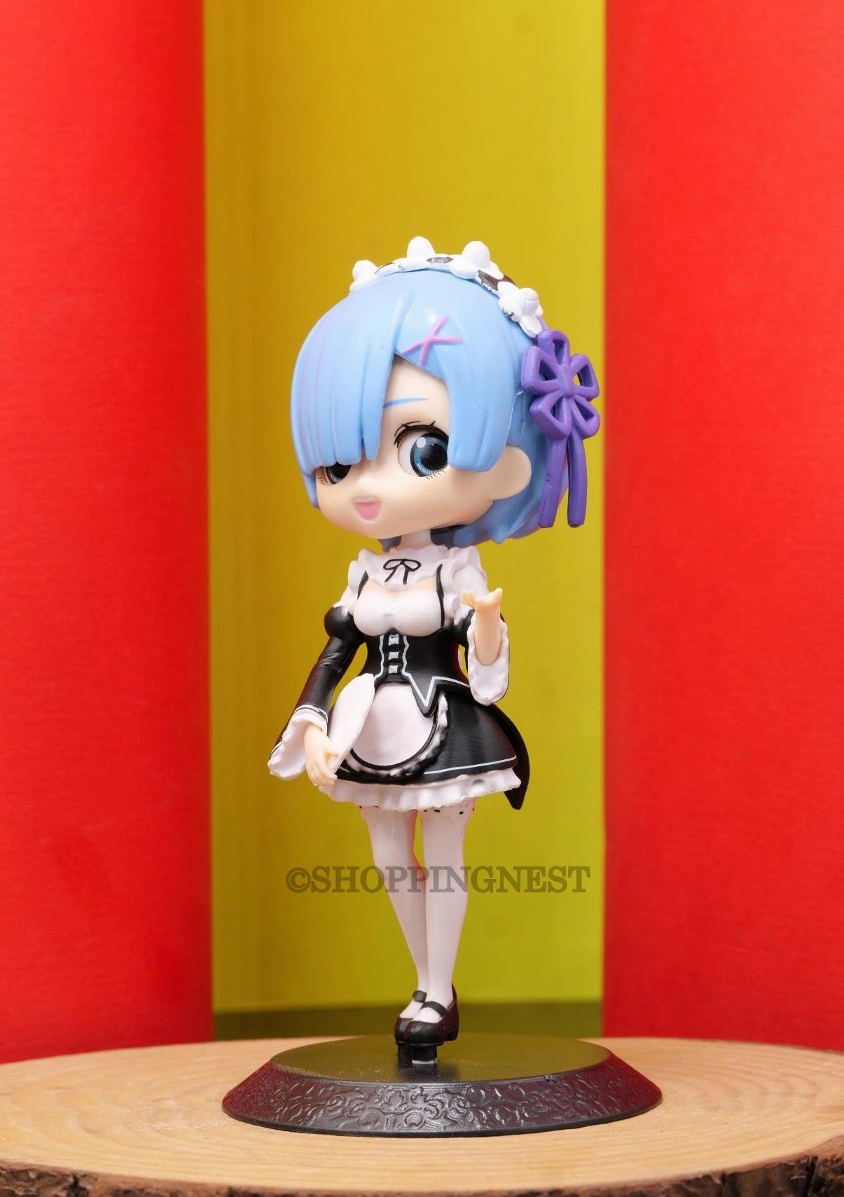 Re Zero Life in A Different World REM Action Figure | 15 CMS | Battle Reenactment Chibi Item