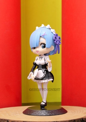 Re Zero Life in A Different World REM Action Figure | 15 CMS | Battle Reenactment Chibi Item