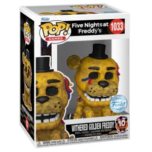 Anime Model FIVE NIGHTS AT FREDDY'S - POP Gaming #1033 - Withered Golden Freedy