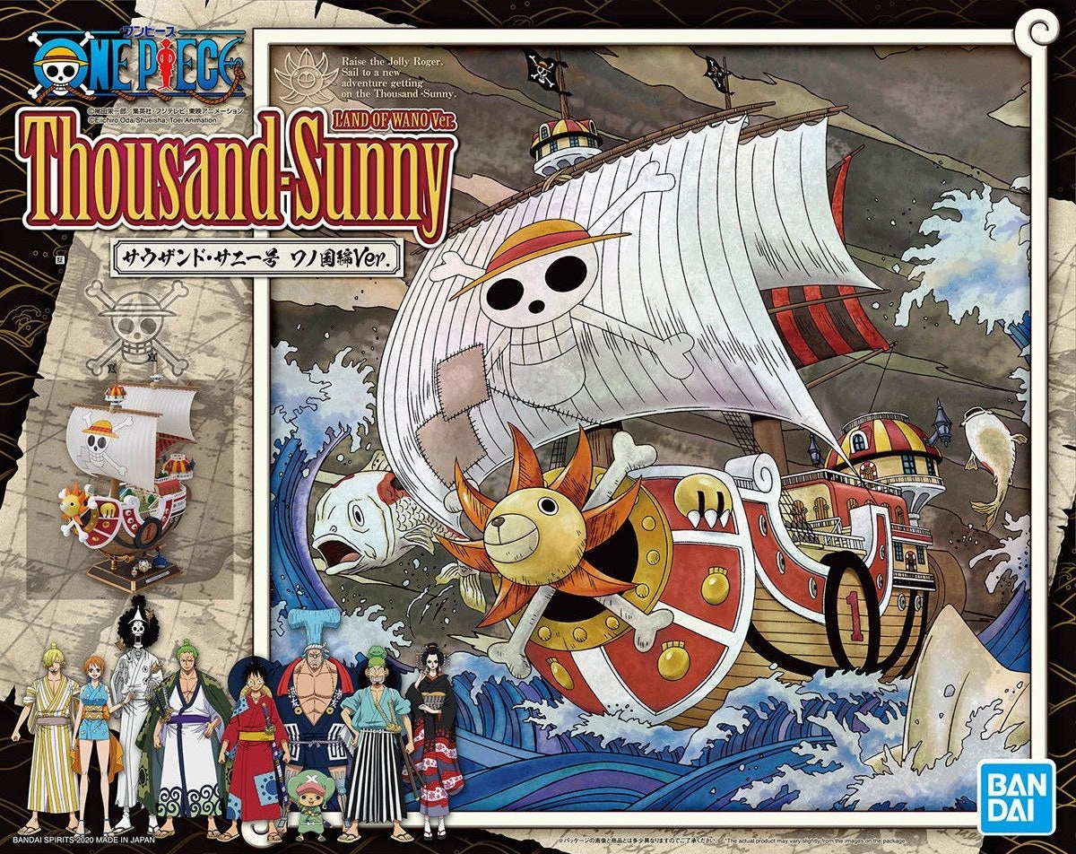 ONE PIECE - Thousand Sunny Land of Wanokuni Ver. - Model Kit 30cm Storage Solution