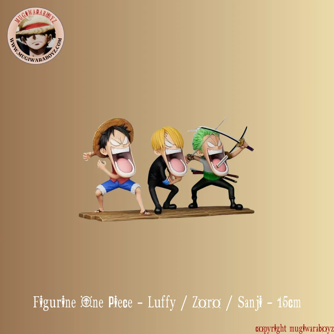 Figurine One Piece - Luffy / Zoro / Sanji Valuable Collectible Holiday Catalog